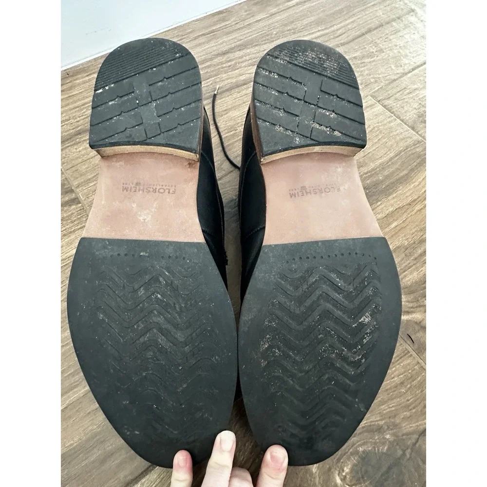 Florsheim black leather